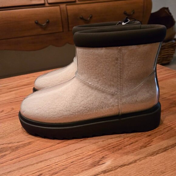 Clear Mini Women's Waterproof Winter Boots - Picture 2 of 8